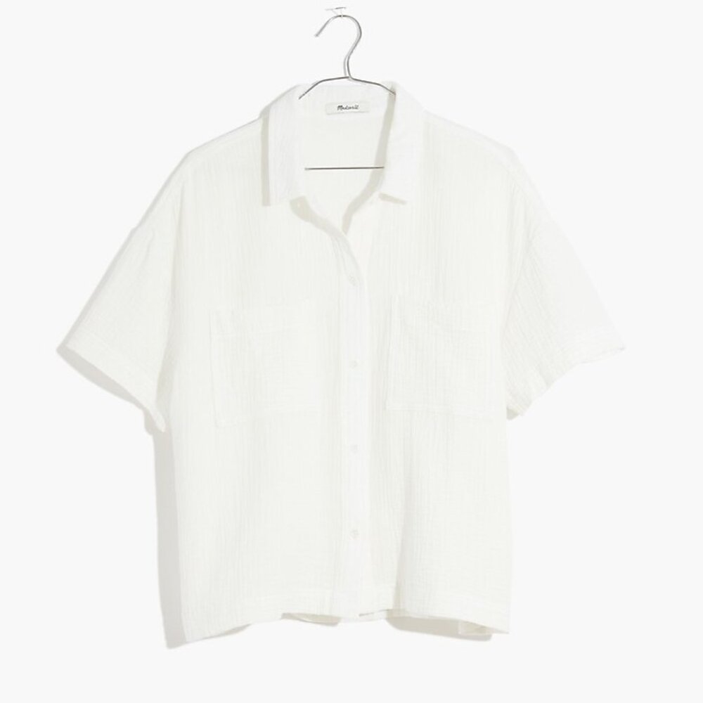 Madewell lightspun beachside shirt